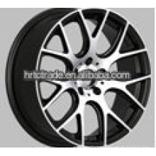 16/17/18/19 inch beautiful black 7 spokes wheels for car